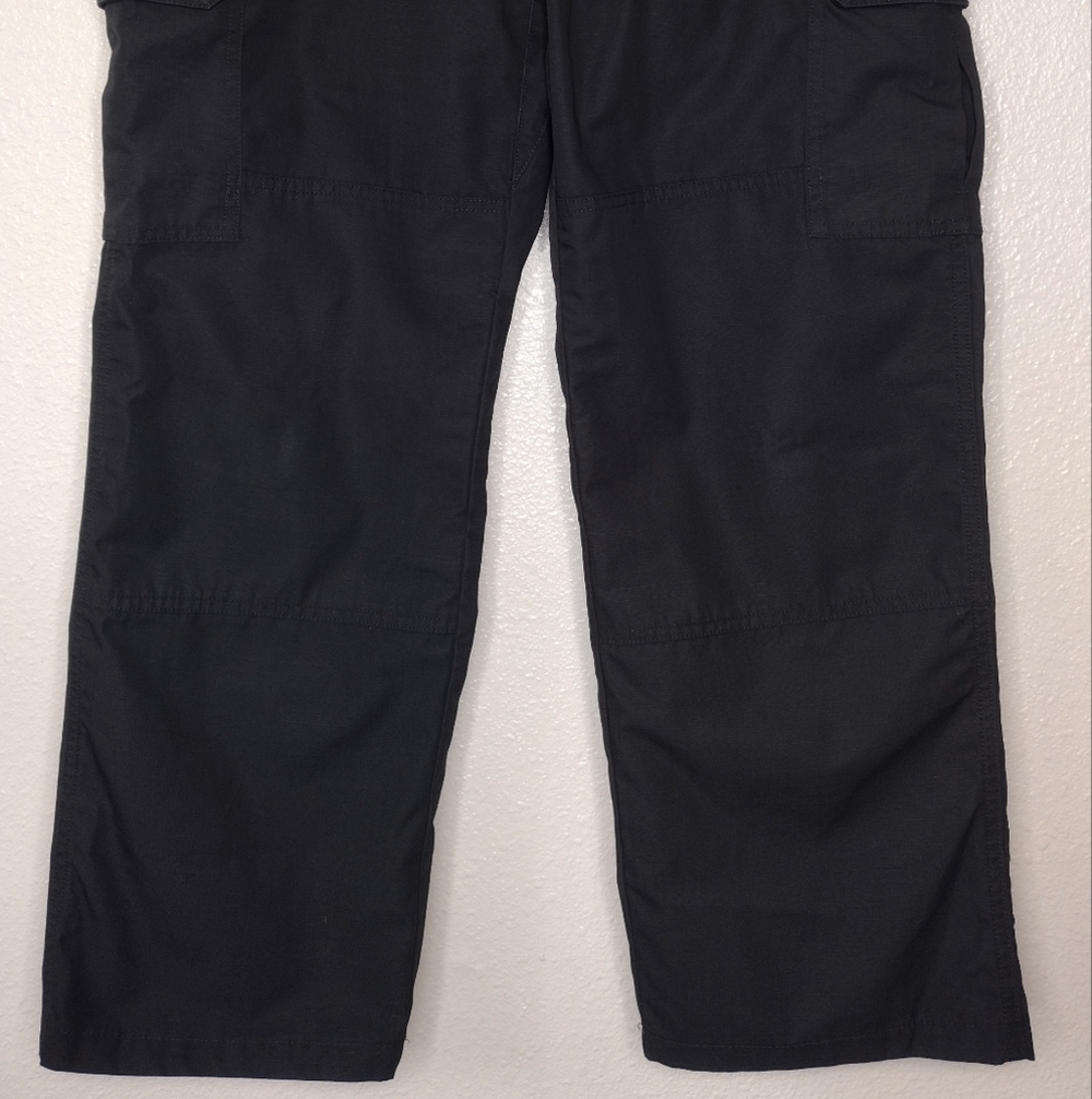 5.11 Tactical Women's Black Outdoor Work Utility Cargo Pants Sz 12 - Picture 4 of 13